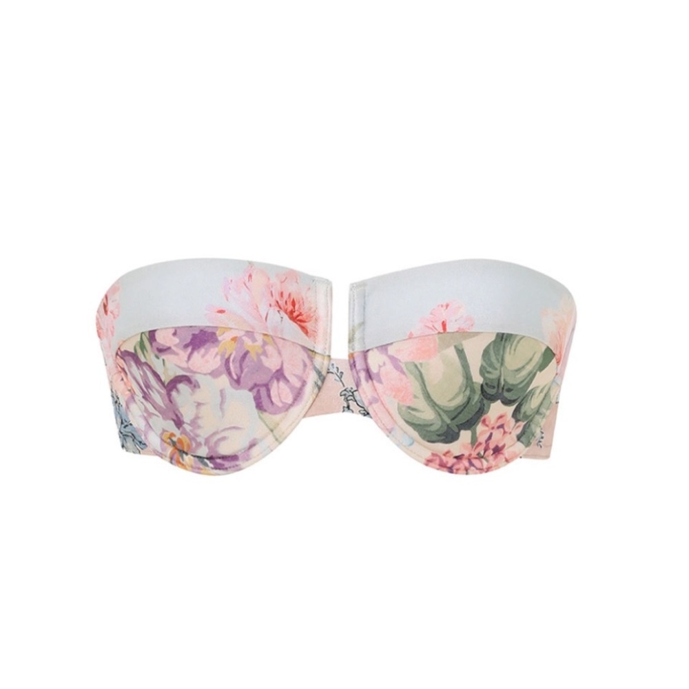 Zimmerman HALLIDAY BALCONETTE BRA COLOUR: SPLICED SIZE: 0 A/B
